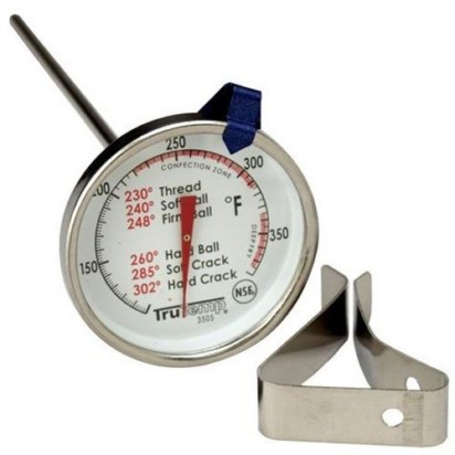 Candy & Deep Fry Thermometer, Stainless Steel, 12-In.