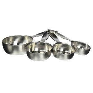 Amco Stainless Steel Measuring Cup Set