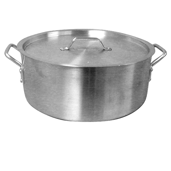 BRAZIER 24 QT HVY WITH LID - Big Plate Restaurant Supply