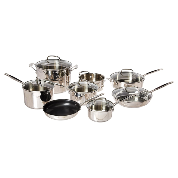 COOKWARE SET 14 PC S/S