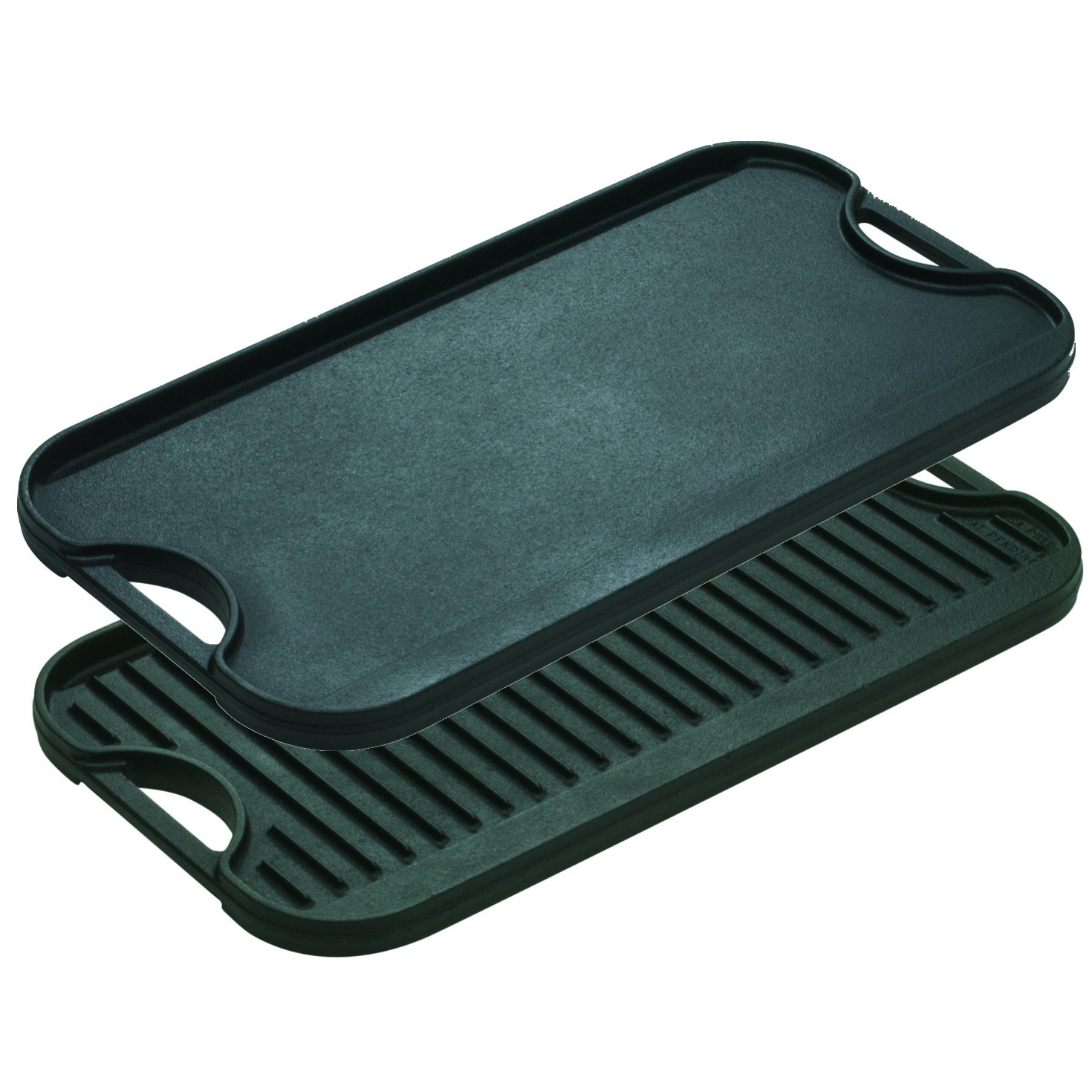 Reversible Cast Iron Grill/Griddle Plate